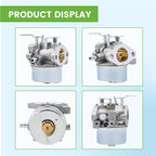 640052 640058A Carburetor for Tecumseh HMSK80 HMSK90 8HP 9HP 10HP LH318SA LH358SA Snowblower Replace Tecumseh 640349 640054 640058