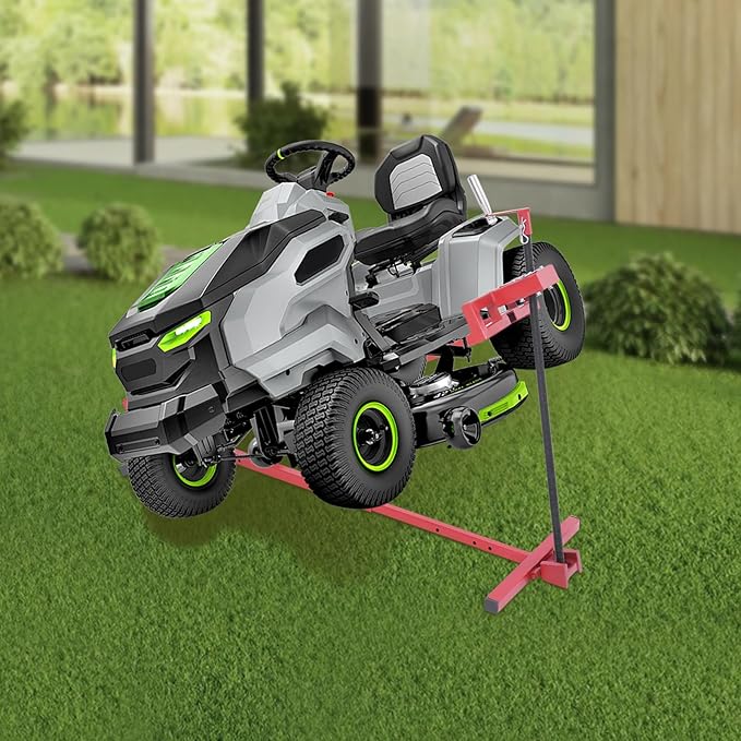 Lawn Mower Lift with Hydraulic Jack,880Lbs Zero Turn Mower Lift, Lawn Mower Lift Tool,Lawn Mower Jack for Maintenance and Repair(Lift Height:29in)