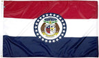 FlagSource Missouri Nylon State Flag, Made in the USA, 5x8'