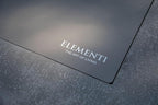 Elementi+ | Victoria Gas Fire Pit Cast Concrete 40" Square Fire Table, Outdoor Fire Pit Electronic Ignition | Canvas Cover, Fire Glass and Burner Lid Included | Light Gray | Natural Gas
