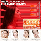 1 Person Infrared Sauna with Red Light Therapy, Full Spectrum Sauna for Home, Indoor Dry Saunas with Rapid Heating 4 Carbon Panels&1 Carbon Tube, Oxygen Bar and 7 Color Therapy Lights, 110V