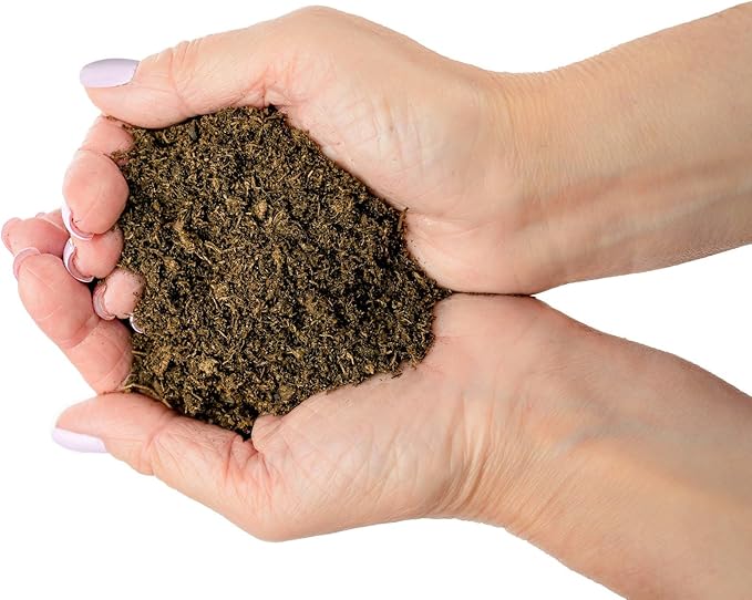 Premium Natural Sphagnum Peat Moss - Gardening Soil Amendment and Carnivorous Plant Soil Media by Gardenera (20 Quart)