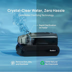 Beatbot AquaSense 2 Pro Cordless Pool Vacuum Robot, Unmatched 5-in-1 Cleaning, Surface Parking, Pool Skimmer with APP Control, Water Clarification, for Pools up to 3,875 Sq.ft – Emerald Green