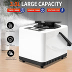 Portable Infrared Sauna for Home, One Person Steam Sauna, Full Body Sauna Tent for Relaxation,1 Person Steam Sauna Box with 660nm Red Light Therapy, 3L&1100W Sauna Steamer, Folding Chair