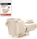 Swimables 011513 WhisperFlo 1 HP Single Speed Pool Pump - High Performance Premium WhisperFlo Pool Pumps Replacement - Quiet, Energy Efficient 1 HP Inground Pool Pump for Long-Lasting Power