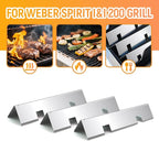 Spirit E-210 Grill Replacement Parts for Weber Spirit E-210 Grill Replacement Parts Spirit I & II 200 Series GS4 E210 S210 E220 Grill Parts 15.3" Flavor Bars, 7635 Flavorizer Bars 69785 Grill Burner