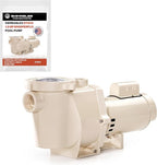 Swimables 011514 WhisperFlo 1.5 HP Single Speed Pool Pump - High Performance Premium WhisperFlo Pool Pumps Replacement - Quiet, Energy Efficient 1.5 HP Inground Pool Pump for Long-Lasting Power