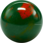 Amazing Gemstone Bloodstone Crystal Ball - 1" Inches Crystal Sphere Meditation Balls for Witchcraft and Decorative Balls - Crystals and Healing Stones Beginners Gift (Pack of 1)