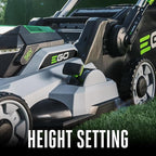 EGO POWER+ Electric Lawn Mower, Cordless Push, Includes 56V 4.0Ah Battery and Charger - LM2112
