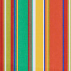 RSH DECOR: Deep Seating Cushion with Pillow Back | 23” x 26” Seat | All-Weather Spun Fabric | Water and Fade-Resistant | Outdoor Chair Cushion Set for Patio Furniture | Bright Colorful Stripe