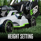 EGO Power+ Electric Lawn Mower, Self-Propelled Cordless with Touch Drive, Battery and Charger Not Included – LM2120SP
