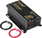 300W Pure Sine Wave Inverter DC 48V to AC 110V 120V Power Converter 600W Peak with LED Display for Most Small Power Appliances