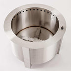 Breeo Smokeless Fire Pit (X Series 19, Stainless Steel) | 22.1 inch Smokeless Firepit for Outside | 47 Pounds | Ideal for Families Compatible with Wide Range of Breeo Accessories
