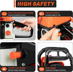 58cc Gas Chainsaw, 20 Inch Gas Powered Chainsaws with Tool Bag, 3.6HP 2-Cycle Handheld Cordless Petrol Gasoline Chain Saw for Cutting Tree Wood Trimming Garden Farm