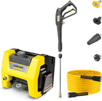 Kärcher Pressure Washer K1800PS Cube, CETA Certified, 3 Spray Nozzles, Detergent Tank, for Cars, Driveways, Siding, Patios, 1.2 max. GPM