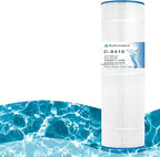 Savener® C-8416 Pool Filter Cartridge, Replaces FC-2576, PWWPC150B, PXC-150/25230-0150S, ProClean 150/817-0150P, 08059/81504, 25230-0150S, PXC-150, 817-0150P, FC-2576, 150 Sq. Ft, 1 Pack