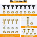 99-9313 Snow Blower Paddles with 55-8760 Scraper Blade Replaces Toro 99-9313 Kit, 55-9250, 55-9251, 88-0771, Toro 55-8760 for Toro CCR 2000, CCR 2400, CCR 2450, CCR 3650 Snowthrowers
