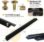 99-9313 Snow Blower Paddles with 55-8760 Scraper Blade Replaces Toro 99-9313, 125-1128, 55-9250, 55-9251, 88-0771 for Toro 38180 ccr 2000 ccr 2400 ccr 2500 ccr 3650 ccr2000 ccr3650 Snowthrower