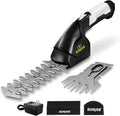 Sun Joe HJ604C 7.2-Volt Cordless Grass Shears and Trimmer, Charger and Battery Included