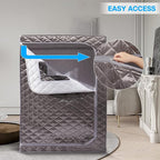 Smartmak Full Size Steam Sauna Tent, Portable Whole Body Home Spa Room, 1 or Two Person Large Space, Steamer NOT Included (47.28" x 35.46" x 63" Darkgrey)