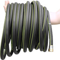 Rubber Garden Water Hose 100ft, 5/8" Leak Proof Garden Hose with Brass Connector, Flexible Hose Pipe for Lawn, Watering Cleaning & Washing