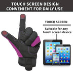 Thorn Proof&Puncture Resistant Gardening Gloves with Grip,Garden Glove for Women, Leather Yard Work Gifts