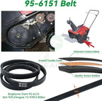 99-9313 Snow Blower Paddles with 55-8760 Scraper Blade 95-6151 Belt for Toro CCR 2400, CCR 2450, CCR 2450 GTS, CCR 2500, CCR 3000, CCR 3000 GTS, CCR 3600, CCR 3650, CCR 3650 GTS Snowthrowers