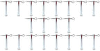 Replacement Snowthrowers Simplicity or Snapper Shear Pins for 703063, 1668344, 1686806yp (20 Pack)