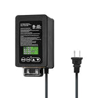 GKOLED 60W Low Voltage Landscape Transformer, Outdoor Landscape Lighting Transformer with Photocell Sensor and Timer, 120V AC to 12V AC for LED Lights, Weatherproof, Heavy-Duty, ETL Listed