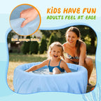 Foam Ball Pit, 35 inch x 12 Inch Outdoor Swimming Pool for Kids, Indoor Playground Ball Pool, Ideal Gift for Children - Ball Not Included...