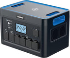 DieHard Portable Power Station 2400-Watt (4800-Watt Peak) 2048Wh - Quiet Solar Generator, Lightweight Solution for Home Backup, Weather Emergencies, Outdoor Recreation, Jobsite and More