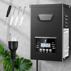 250W Low Voltage Landscape Transformer, 120V AC to 12V/15V(14V) AC Landscape Lighting Transformer with Photocell Sensor & Timer, Weatherproof Outdoor Transformer for Landscape Lighting,Spotlight