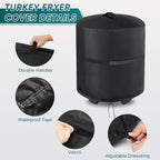 Cover for Charbroil The Big Easy Turkey Fryer, Waterproof Outdooor Cover for Char Broil Model 17102065/14101480 / 24102165