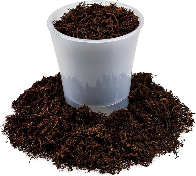 GARDENERA's Premium New Zealand Tree Fern - 2 Quart - Growing Medium for Orchids and Epiphytes | Provides Optimal Drainage and Aeration