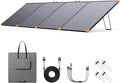 N-Type 16BB 450W Portable Solar Panel,RV Essentials,38V Foldable Solar Charger for Power Station, 25% High Efficiency IP68 Waterproof 4 Reinforced Kickstands for Camping RV Blackout