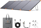 N-Type 16BB 450W Portable Solar Panel,RV Essentials,38V Foldable Solar Charger for Power Station, 25% High Efficiency IP68 Waterproof 4 Reinforced Kickstands for Camping RV Blackout