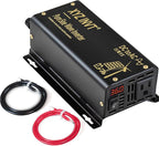 300W Pure Sine Wave Inverter DC 36V to AC 110V 120V Power Converter 600W Peak with LED Display for Most Small Power Appliances