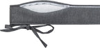 Magpie Fabrics Square Corner Seat Cushion, 18" x 18" x 2.5", 2 Pack, Indoor/Outdoor Waterproof Weather Resistant Universal Chair Pads for Patio Garden Dining - Dark Gray