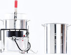 King Kooker Propane Outdoor Fry Boil Package with 2 Pots, silver, one size (12RTFBF3)