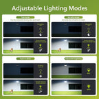 Philips 3600LM Solar Security Lights, 5000K waterproof Dimmable LED Motion Sensor Outdoor Lights, 3 Adjustable Heads w/16ft Cable, Separate Solar Panel with 3 Modes Solar Flood Lights for Yard, Garage