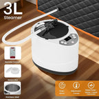DoCred Portable Sauna for Home, Upgraded Personal Steam Sauna Box with 3L Steamer, Folding Chair, Extra Large Size Foldable Home Sauna, Full Body Sauna Tent for Relaxation Spa