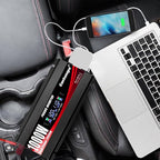 1000W/2000W(Peak) Car Power Inverter DC 12V to 110V/120V AC Converter with LCD Display Dual AC Outlets and Dual USB Car Charger for Car Camping Laptop Truck Black