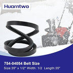 Replacement 954-04050 754-04050 Auger Drive Belt for MTD Snowblower