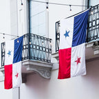 Panama Panamanian Flag 3x5 ft Outdoor, Double Sided 3 Ply Heavy Duty Panama National Country Flag, 100% Quality Polyester Panamanian Banner with Brass Grommets 4 Rows Stitches