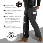 Chainsaw Chaps Apron Wrap 8-layer for Men/Women Loggers Forest Workers Protective Chain Saw Pants Adjustable