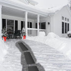 Snow Melting Mats Outdoor for Walkways, 30 x 60 in No-Slip Heated Outdoor Mats with 10 ft Power Cord, 3 in/h Speed Snow and Ice Melting Pads for Winter Backyards Snow Removal