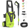 DUMOS Electric Pressure Washer, High Pressure Cleaning Machine with Foam Cannon, 2.0 GPM Power Washer with 5 Quick Connect Nozzles for Fences Decks Patios