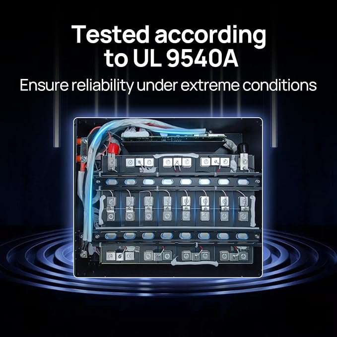 ECO-WORTHY 5KW Off Grid Solar System Complete Kit 12PCS 195W Mono Solar Panel (2340W) +1 * 48V 5KW Off-Grid Inverter + 1 * 51.2V 100Ah Server Rack Whole House Storage LiFePO4 Lithium Battery
