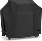 Arcedo Grill Cover Compatible with Traeger Ironwood 885, Heavy Duty Waterproof Pellet Somker Cover Full Length Outdoor BBQ Grill Accessory BAC513