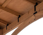 Handy Home Products 19360-6 Brezina Gazebo 12'x12' Cedar Pavilion (Amazon Exclusive)